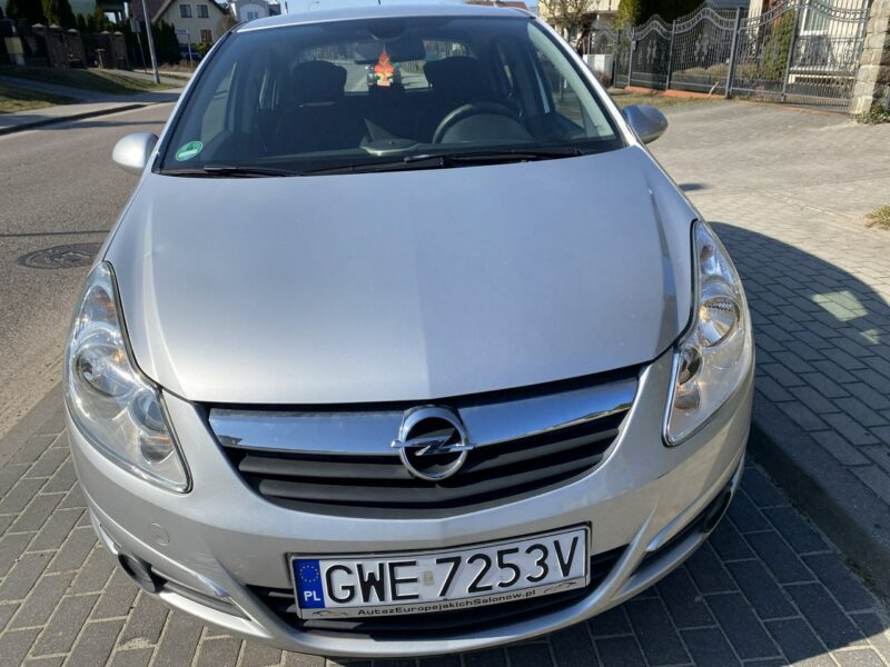 Opel Corsa 1,2b. 5d, LPG, klimatyzacja , butla na 10 lat, opony wielosez, Isofix D (2006-2014)
