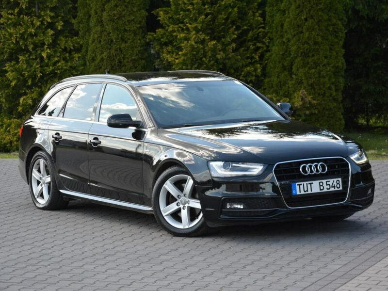 Audi A4 2.0TDI(190KM) 2XS-line Skóry Duża Navi MMI Ledy BI-Xenon 2xPDC ASO B8 (2007-2015)