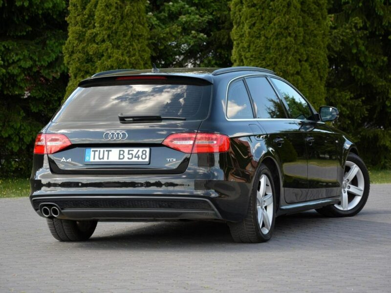 Audi A4 2.0TDI(190KM) 2XS-line Skóry Duża Navi MMI Ledy BI-Xenon 2xPDC ASO B8 (2007-2015)
