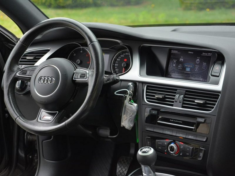 Audi A4 2XS-line Skóry Duża Navi MMI Ledy BI-Xenon 2xPDC ASO do końca Oryginał B8 (2007-2015)