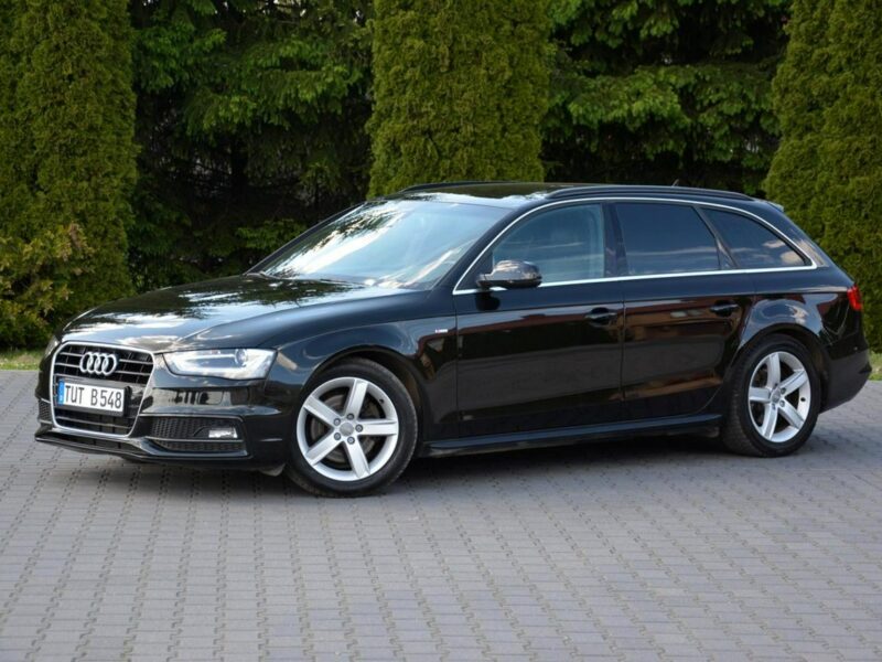 Audi A4 2.0TDI(190KM) 2XS-line Skóry Duża Navi MMI Ledy BI-Xenon 2xPDC ASO B8 (2007-2015)