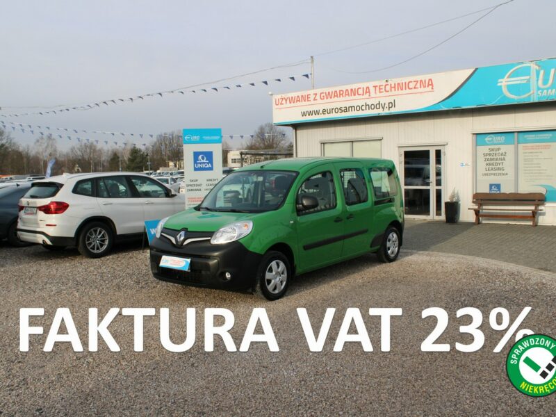 Renault Kangoo 1.5dCI MAXI F-Vat Salon Polska Gwarancja II (2007-2021)