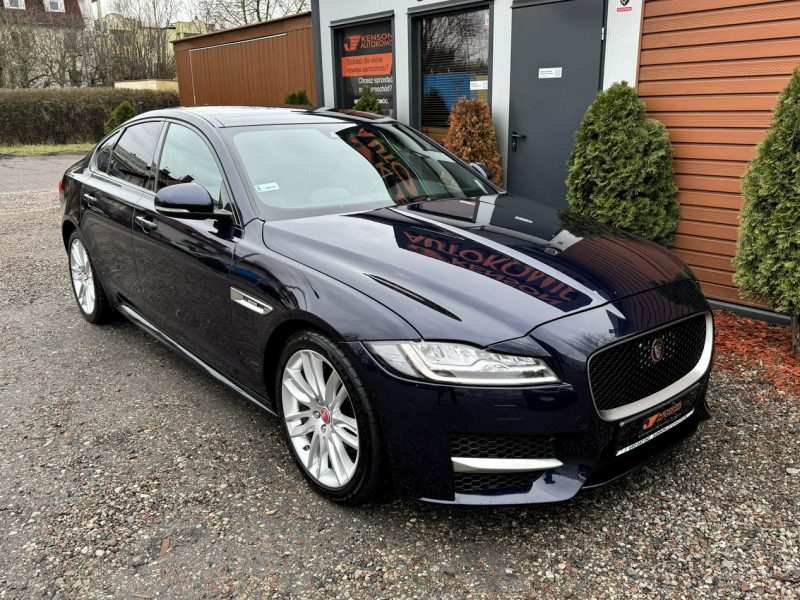 Jaguar XF Polski Salon, Podgrzewane fotele przód, tył, Kamera cofania, MERIDIAN X260 (2015-)