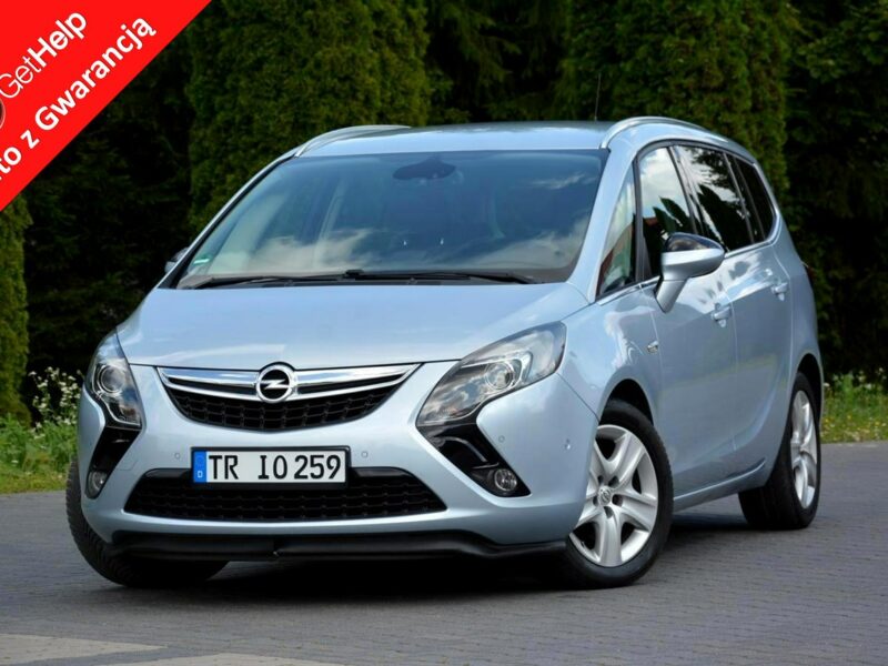 Opel Zafira 1.4T(140KM) Duza Navi pól-Skóry Park Assist 7-Foteli 2xParktronik C (2011-)