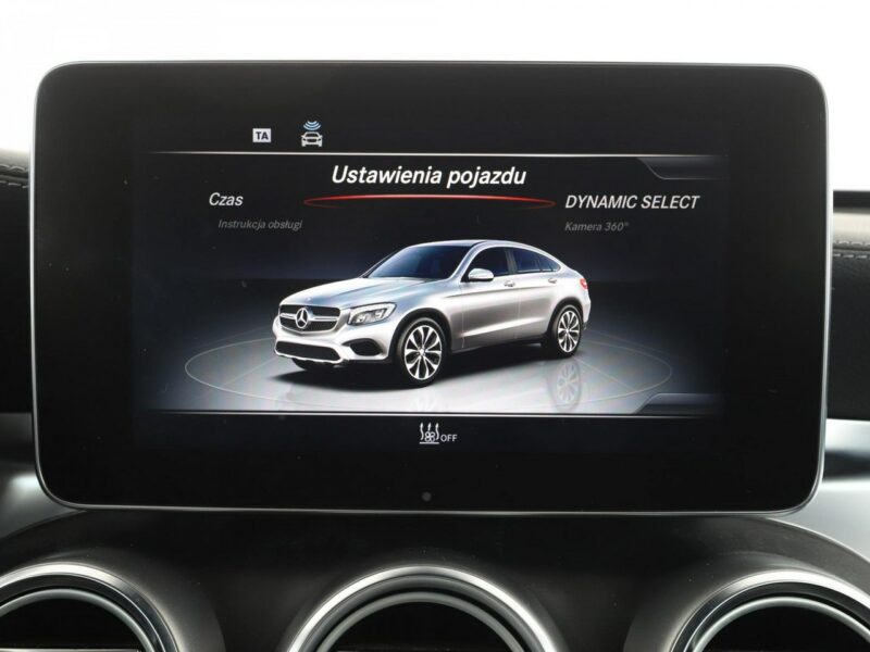 Mercedes GLC 350 FV23 GLC COUPE 350e Automat 4Matic Navi Tempomat GrzaneSkóry Kamera360