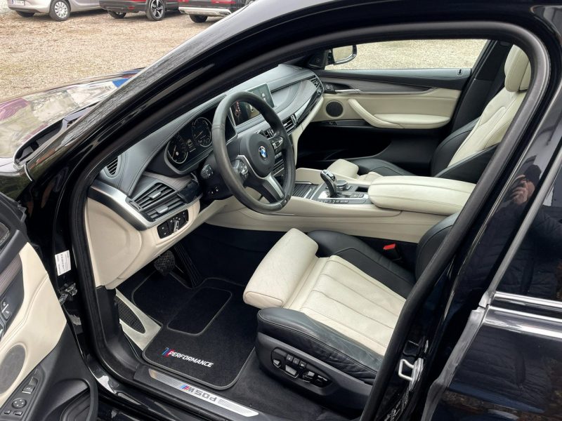 BMW X6 M50 LED, Klima, Navi, Akt. Tempomat, Asystenci, Kamera 360, Ambiente, USB F16 (2014-)