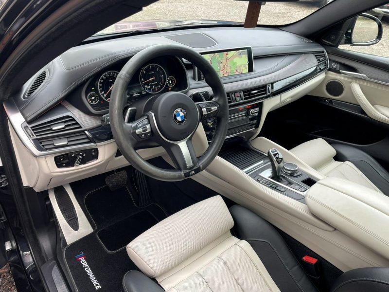 BMW X6 M50 LED, Klima, Navi, Akt. Tempomat, Asystenci, Kamera 360, Ambiente, USB F16 (2014-)