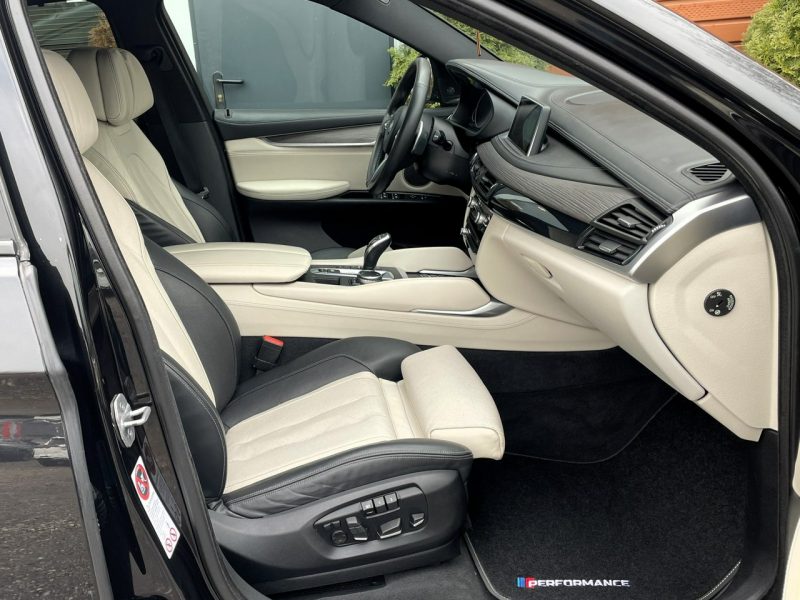 BMW X6 M50 LED, Klima, Navi, Akt. Tempomat, Asystenci, Kamera 360, Ambiente, USB F16 (2014-)
