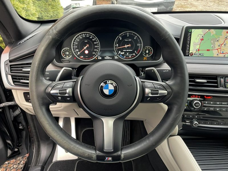 BMW X6 M50 LED, Klima, Navi, Akt. Tempomat, Asystenci, Kamera 360, Ambiente, USB F16 (2014-)