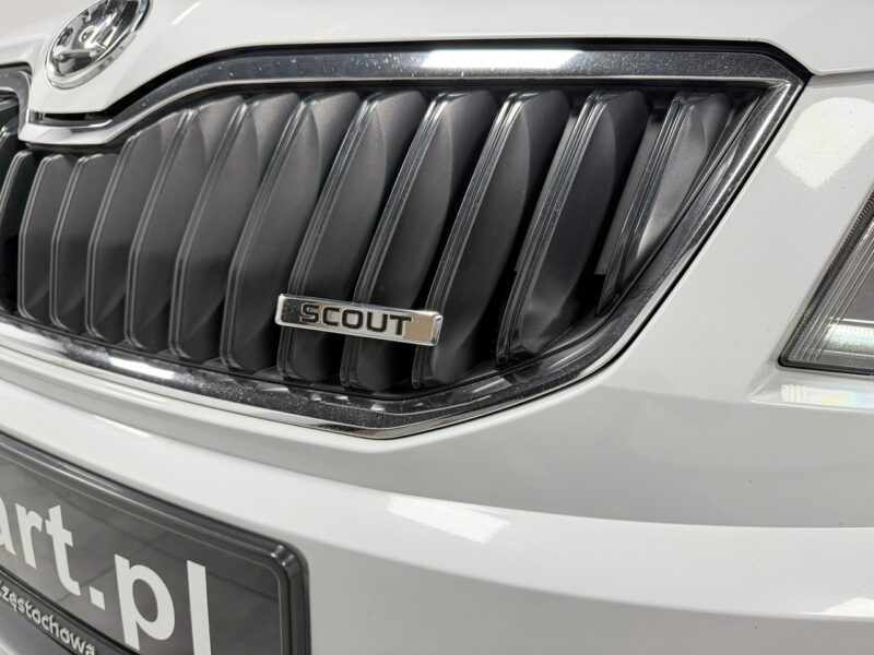 Škoda Octavia SCOUT 2.0 TDI 184KM*DSG*4x4*AppleCar*Bi-Xenon*Duża Navi*Tempomat*Black III (2013-)