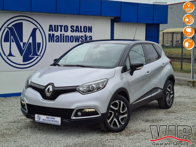 Renault Captur Automat Navi PDC Klimatronik Led Wolne Ręce Sensory Tempomat Halogeny I (2013-2019)