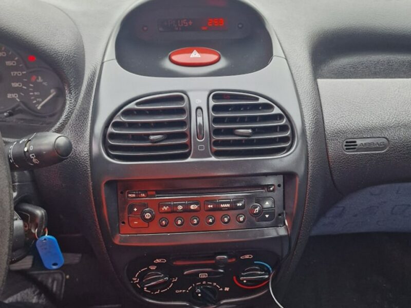 Peugeot 206 1,1 Benzyna 60 KM, Elektryczne Szyby, OC do 17.05.2025 rok