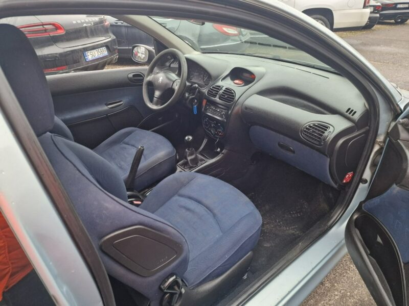 Peugeot 206 1,1 Benzyna 60 KM, Elektryczne Szyby, OC do 17.05.2025 rok