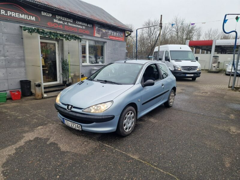 Peugeot 206 1,1 Benzyna 60 KM, Elektryczne Szyby, OC do 17.05.2025 rok
