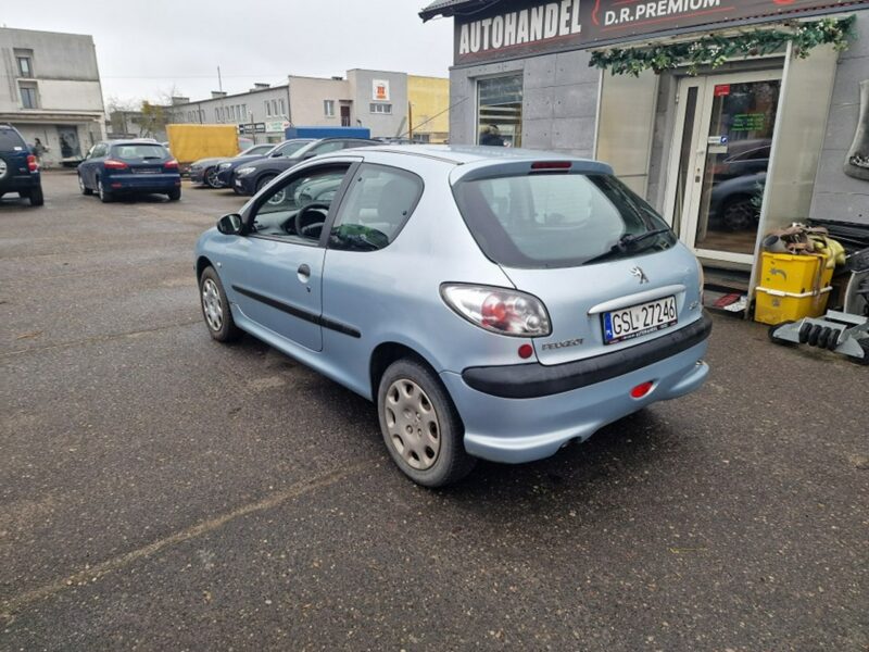 Peugeot 206 1,1 Benzyna 60 KM, Elektryczne Szyby, OC do 17.05.2025 rok
