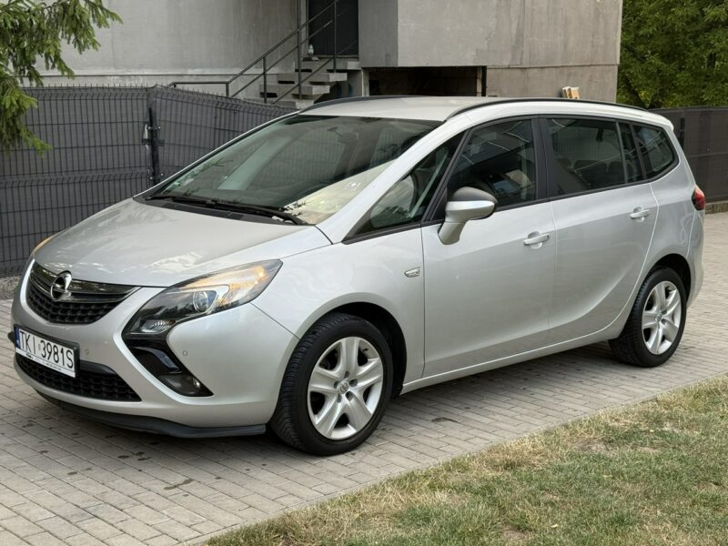 Opel Zafira 1.4 Benzyna | Serwisowany | Gwarancja | Bogate wyposażenie | Zadbany C (2011-)
