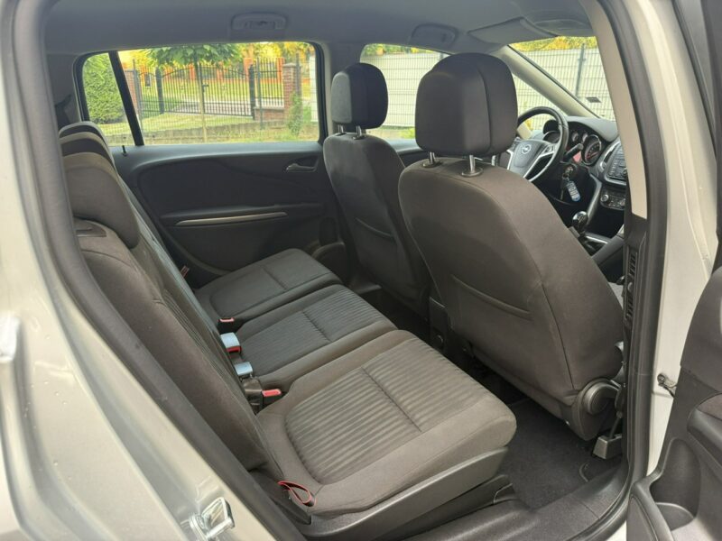 Opel Zafira 1.4 Benzyna | Serwisowany | Gwarancja | Bogate wyposażenie | Zadbany C (2011-)