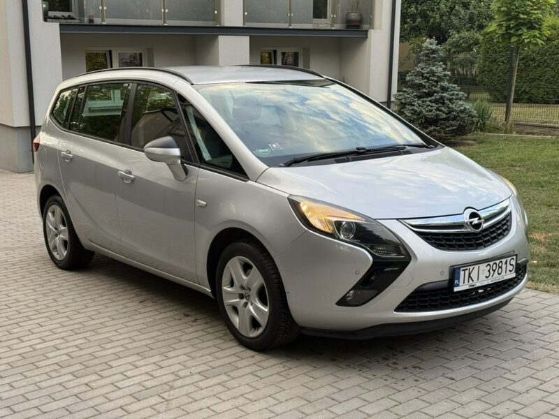 Opel Zafira 1.4 Benzyna | Serwisowany | Gwarancja | Bogate wyposażenie | Zadbany C (2011-)