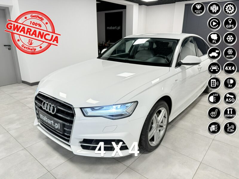 Audi A6 2.0 TDI 190PS QUATTRO 4x4 S-Tronic*S-Line*Matrix*Lift*SPORT*BOSE HiFi* C7 (2011-)