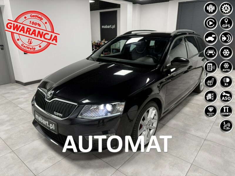 Škoda Octavia RS 2.0 TDI 184KM*AppleCa*KeyLessGo*LED*Bi-Xenon*Navi*Skóry*HAK*Niemiec III (2013-)