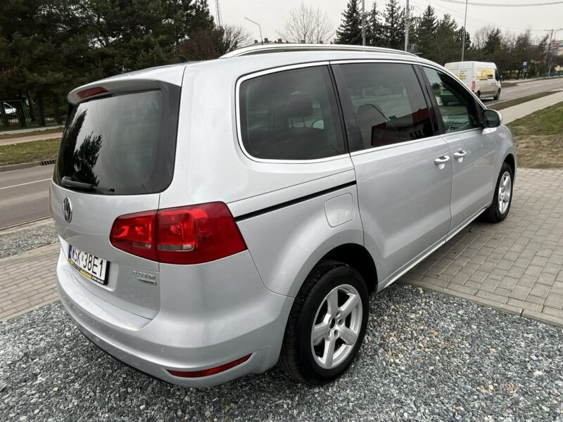 Volkswagen Sharan Volkswagen Sharan 2.0TDi DSG Automat Klima NAVI Hak Alufelgi Serwis! II (2010-)