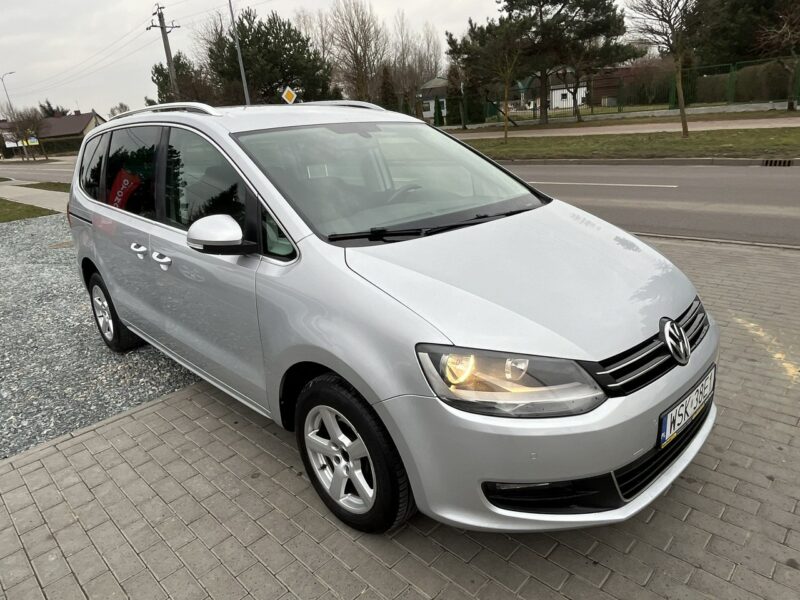 Volkswagen Sharan Volkswagen Sharan 2.0TDi DSG Automat Klima NAVI Hak Alufelgi Serwis! II (2010-)