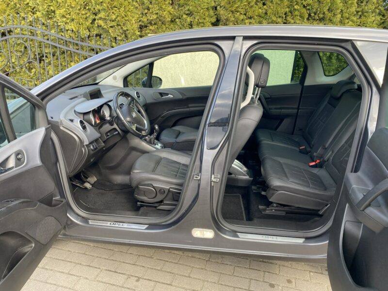 Opel Meriva Edition,podgrz. fotele i kierownica, czujniki p/t, szklany dach, skóry II (2010-)