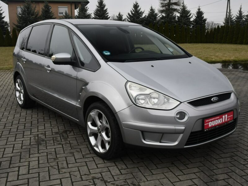 Ford S-Max 2,0Benz DUDKI11 Serwis.Hak.Klimatr 2 str.Tempomat,Alu 18Cali.OKAZJA I (2006-2015)