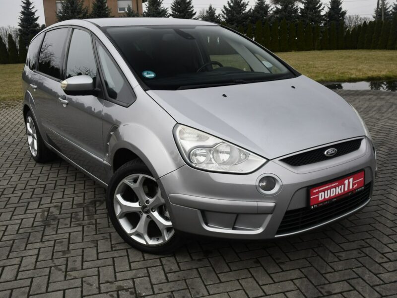 Ford S-Max 2,0Benz DUDKI11 Serwis.Hak.Klimatr 2 str.Tempomat,Alu 18Cali.OKAZJA I (2006-2015)