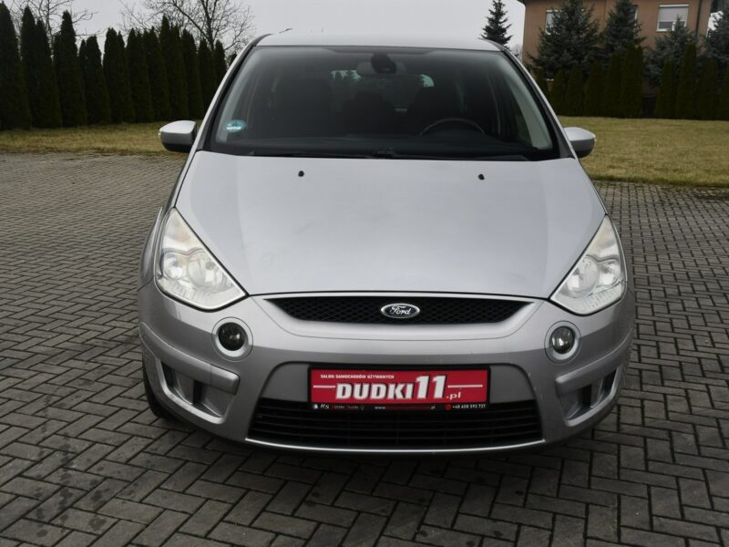 Ford S-Max 2,0Benz DUDKI11 Serwis.Hak.Klimatr 2 str.Tempomat,Alu 18Cali.OKAZJA I (2006-2015)