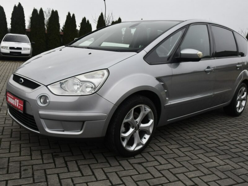 Ford S-Max 2,0Benz DUDKI11 Serwis.Hak.Klimatr 2 str.Tempomat,Alu 18Cali.OKAZJA I (2006-2015)