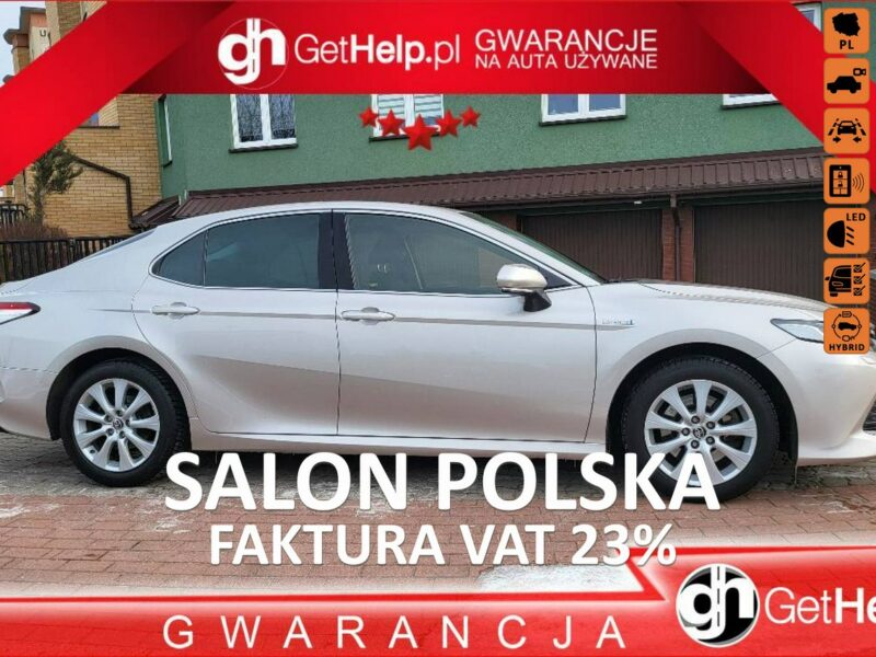 Toyota Camry 20-21r Salon Polska 2.5 HYBRID Gwarancja Serwis ASO ST VIII (2016-2018)