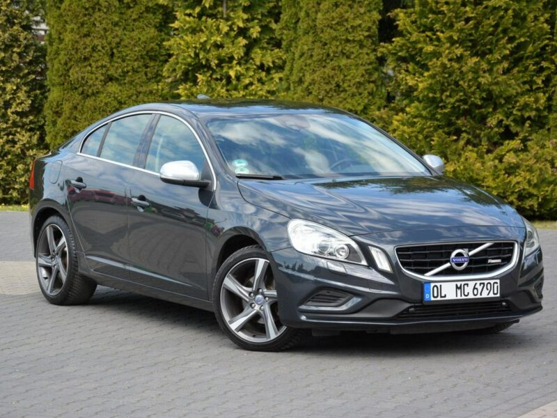 Volvo S60 R-Design Duża Navi Skóry Led 2xParktronic Alu 18"ASO Volvo Nowe opony II (2010-)