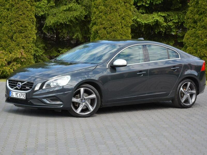 Volvo S60 R-Design Duża Navi Skóry Led 2xParktronic Alu 18"ASO Volvo Nowe opony II (2010-)