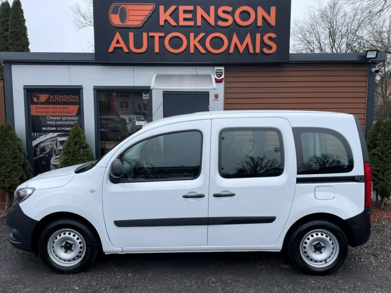 Mercedes Citan Klimatyzacja, Aut. Światła, Start-Stop, Kamera Cofania, Bluetooth, USB