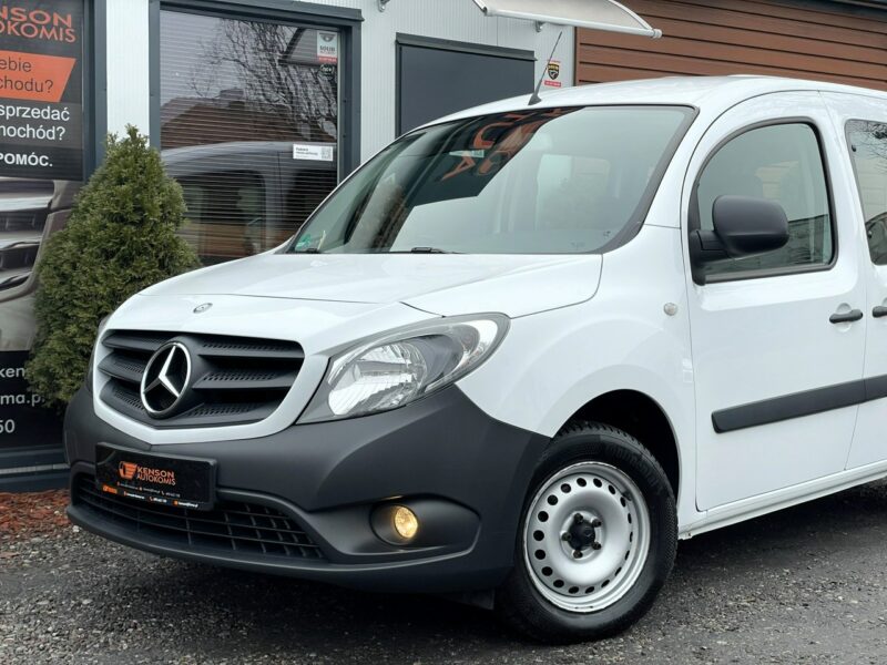 Mercedes Citan Klimatyzacja, Aut. Światła, Start-Stop, Kamera Cofania, Bluetooth, USB