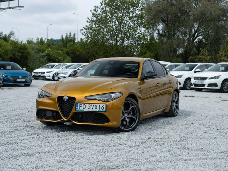 Alfa Romeo Giulia 2.0 Turbo/280 KM Veloce TI Q4 Salon PL Fv23% PO3VX16