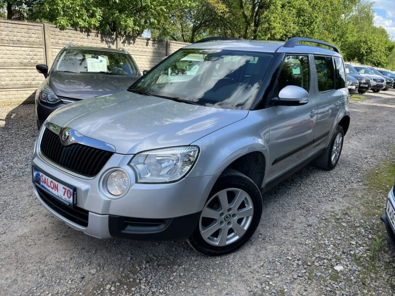Škoda Yeti 1.2 Klima Grzane FOtele Alu KS Serw Stan BDB Bezwypadk Opłacony I (2009-)