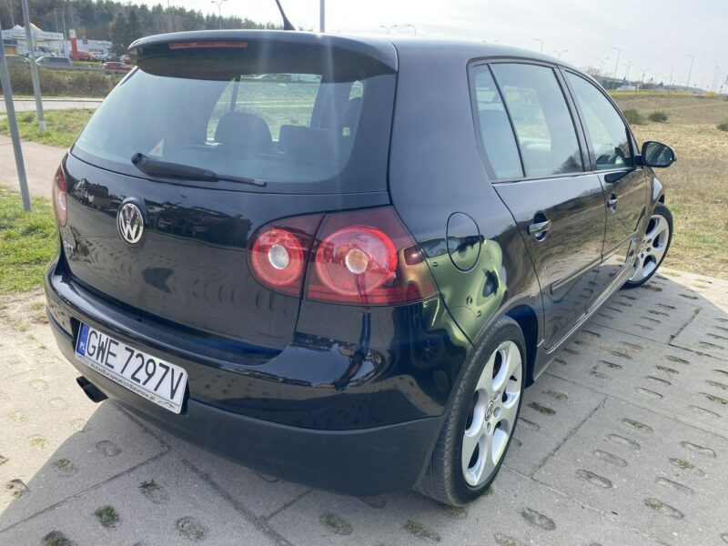 Volkswagen Golf GTI 200KM, pełen oryginał, bez tuningu, klasa sama w sobie, 7,2s/100 V (2003-2008)
