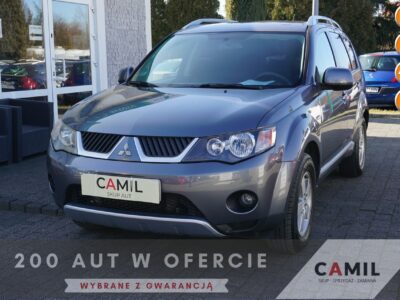 Mitsubishi Outlander z polskiego salonu, 4x4 dołączany ręcznie z blokadą dyferencjału, II (2006-2013)