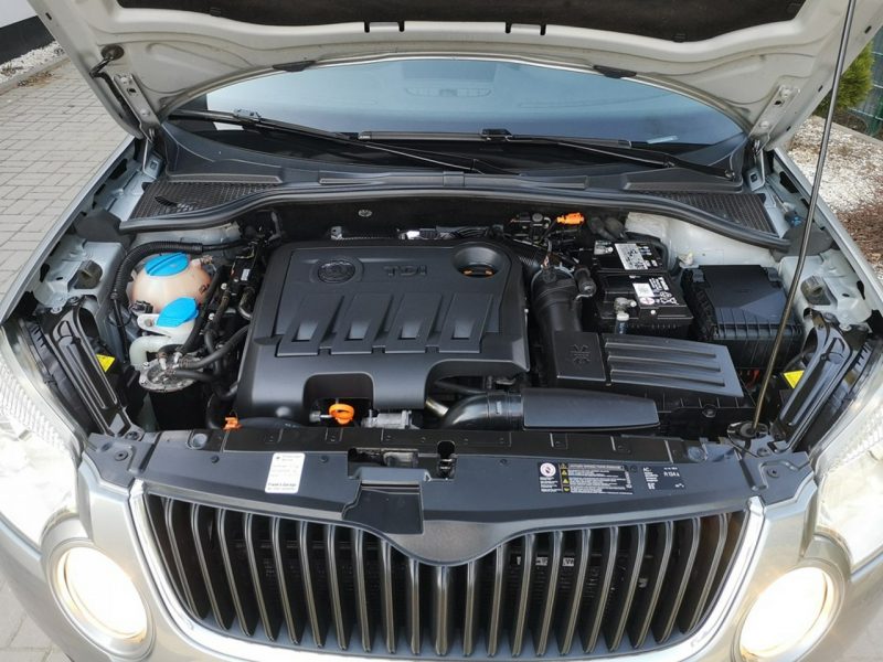 Škoda Yeti 2.0 TDI 140KM Klimatronic Tempomat Automat DSG Nawi 4x4 Serwis I (2009-)