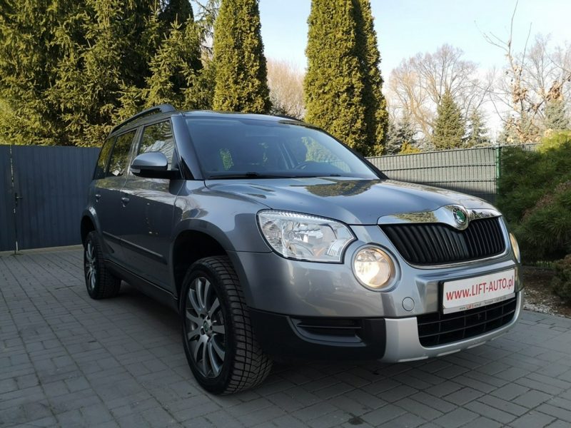 Škoda Yeti 2.0 TDI 140KM Klimatronic Tempomat Automat DSG Nawi 4x4 Serwis I (2009-)