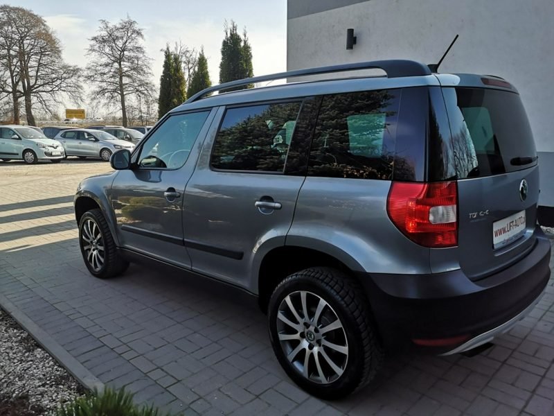 Škoda Yeti 2.0 TDI 140KM Klimatronic Tempomat Automat DSG Nawi 4x4 Serwis I (2009-)
