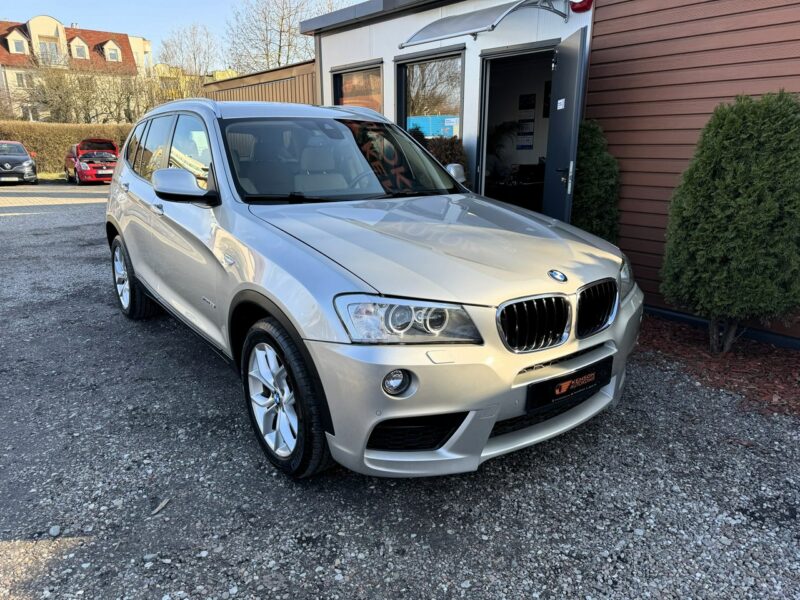 BMW X3 LED, Klima, Navi, Temp, Asystent Pasa, 4x Grzane Fotele/Kierownica,USB F25 (2010-)