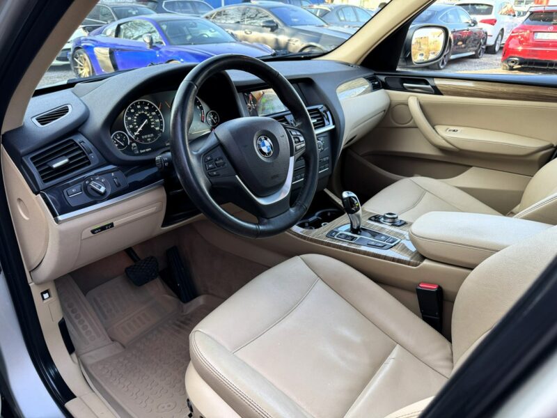 BMW X3 LED, Klima, Navi, Temp, Asystent Pasa, 4x Grzane Fotele/Kierownica,USB F25 (2010-)