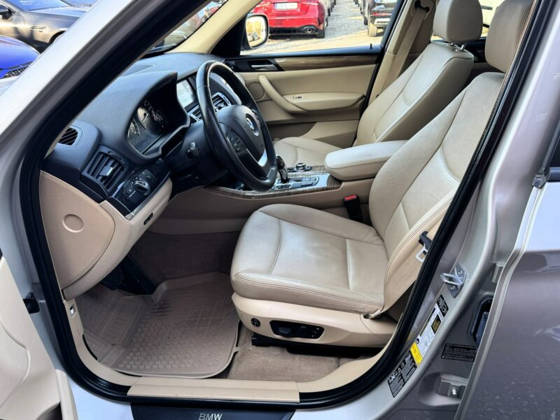 BMW X3 LED, Klima, Navi, Temp, Asystent Pasa, 4x Grzane Fotele/Kierownica,USB F25 (2010-)