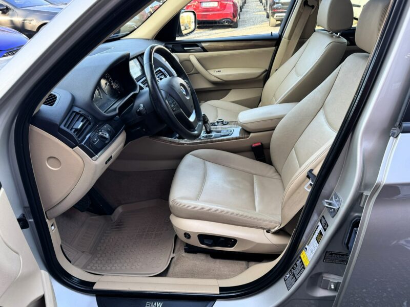 BMW X3 LED, Klima, Navi, Temp, Asystent Pasa, 4x Grzane Fotele/Kierownica,USB F25 (2010-)
