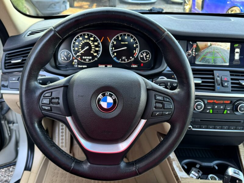 BMW X3 LED, Klima, Navi, Temp, Asystent Pasa, 4x Grzane Fotele/Kierownica,USB F25 (2010-)