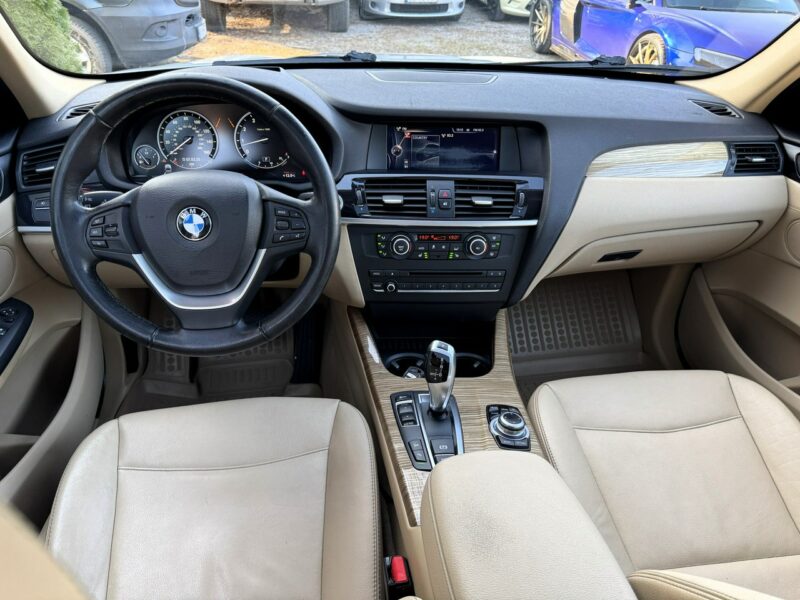BMW X3 LED, Klima, Navi, Temp, Asystent Pasa, 4x Grzane Fotele/Kierownica,USB F25 (2010-)