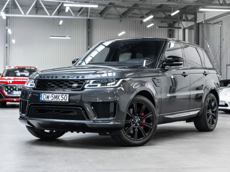 Land Rover Range Rover Sport 3.0P 400KM HSE Dynamic. Gwarancja do 03.2026. Bezwypadkowy. FV23%. II (2013-)